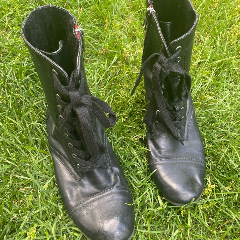 Black Combat Boots